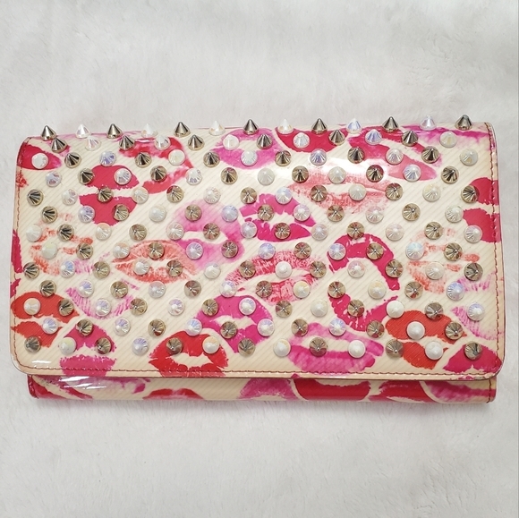 Christian Louboutin Handbags - Louboutin spiked/ studdedWOC style wallet
